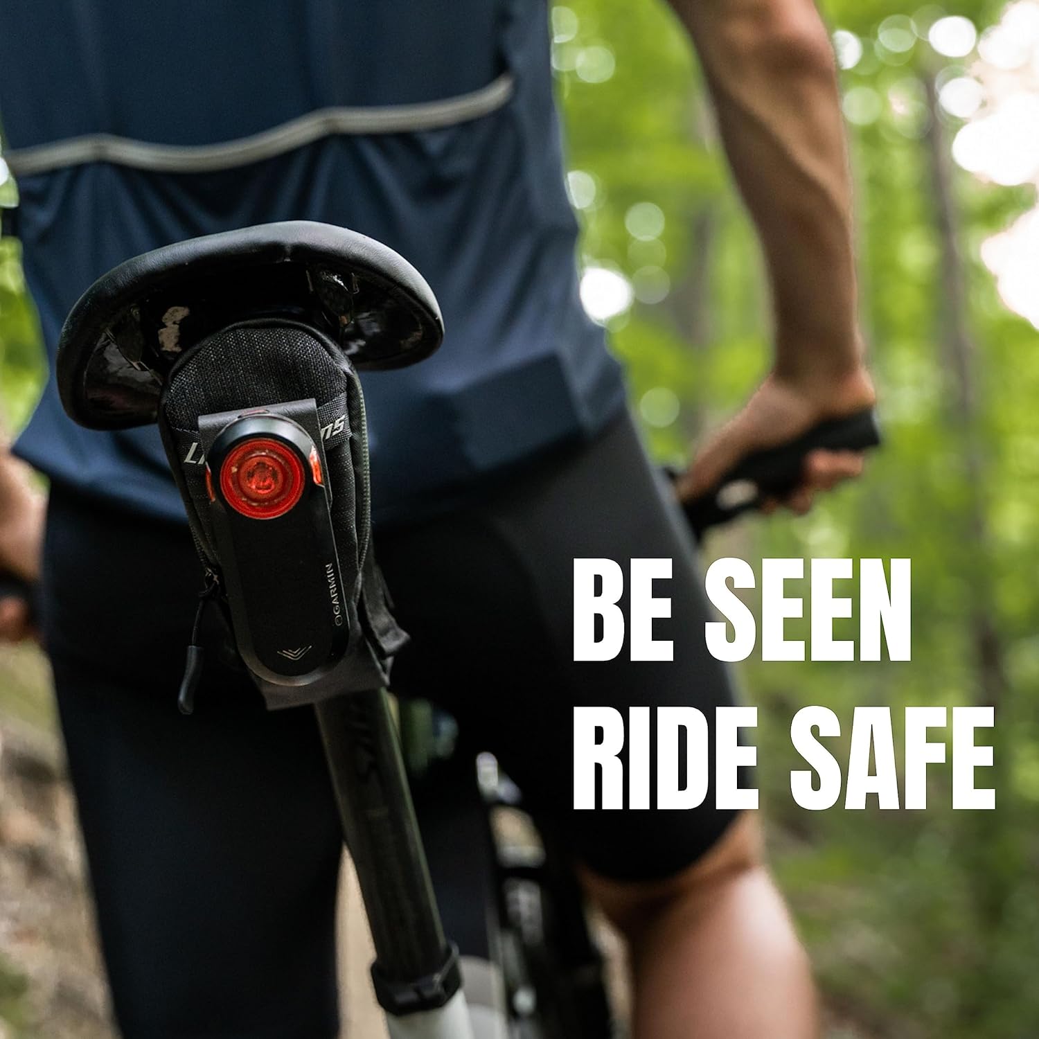 KOM Garmin Varia Clip Mount for Saddle Bags