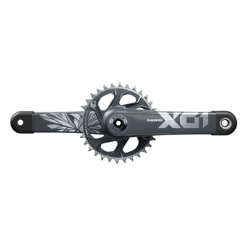 SRAM Crankset X01 Eagle Boost 148 Dub 12S W Direct Mount 32T X-Sync 2 Chainring (Dub Cups/Bearings Not Included) C3 Lunar Polar 165mm