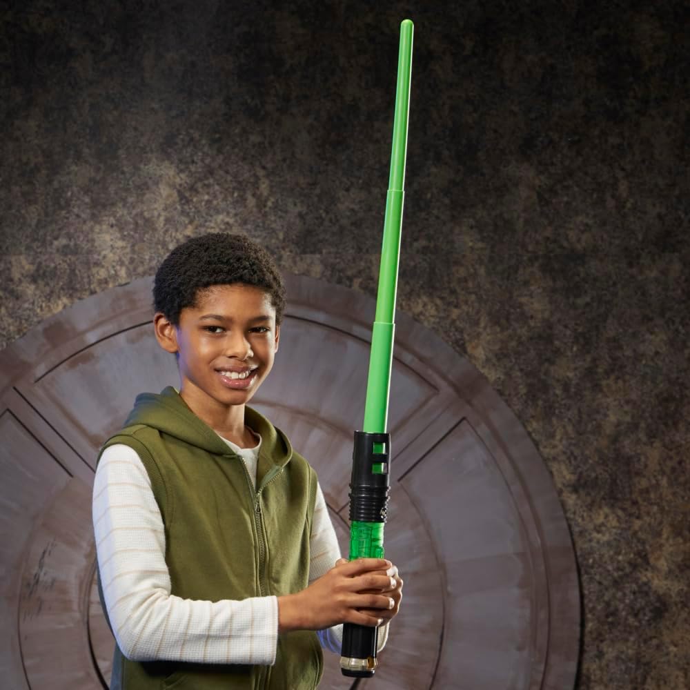 Star Wars Lightsaber Forge Kyber Core Luke Skywalker, Green Customizable Lightsaber