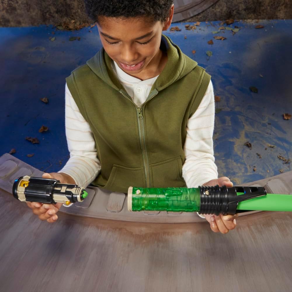 Star Wars Lightsaber Forge Kyber Core Luke Skywalker, Green Customizable Lightsaber