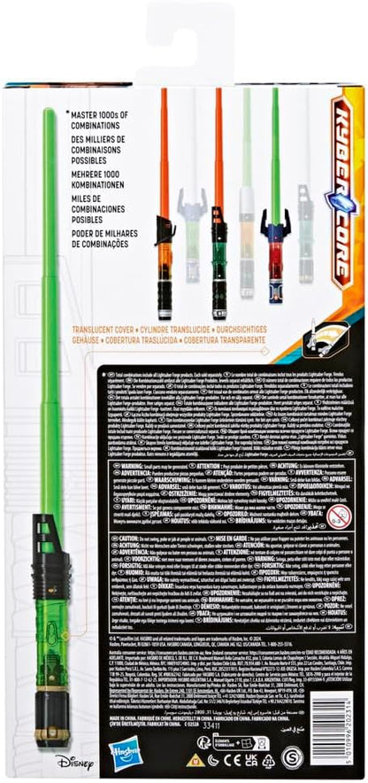 Star Wars Lightsaber Forge Kyber Core Luke Skywalker, Green Customizable Lightsaber