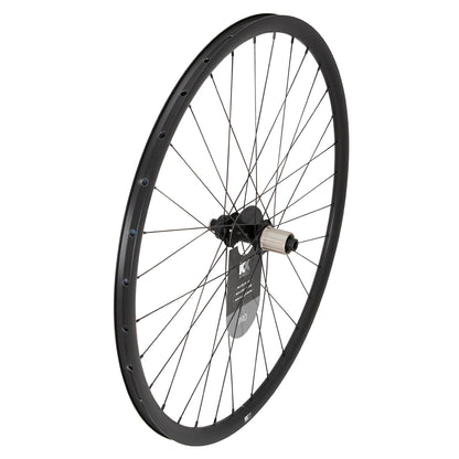 KX Pro Road Disc Tubeless Thru Axle Wheels in Black - Wheelset [Black]