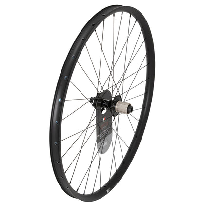 KX Pro 27.5`` MTB Disc Tubeless Thru Axle Wheels in Black - Wheelset [Black]