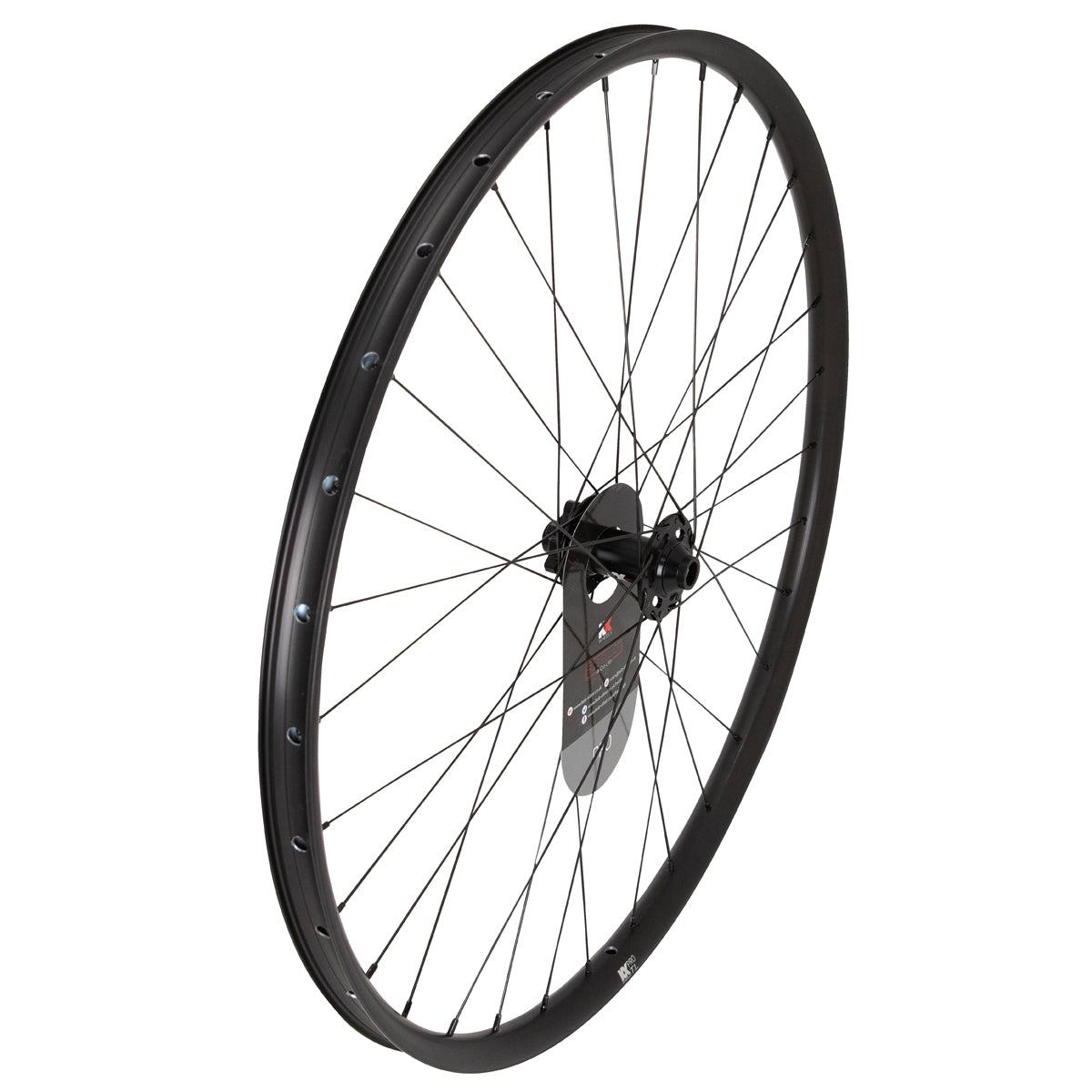 KX Pro 29`` MTB Disc Tubeless Thru Axle Wheels in Black - Wheelset [Black]