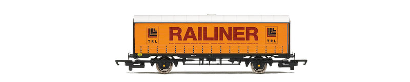Hornby R60216 Railiner, PVA Van-Era 8 Railway-Rolling Stock Wagon Packs, Yellow