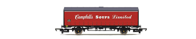 Hornby R60217 Campbell's Soups Limited, PVA - Era 8 Rolling Stock - Wagons for Model Railway Sets