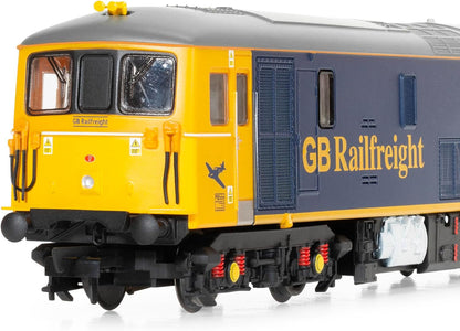 Hornby R30176TXS Railroad Plus GB Railfreight, Klasse 73, BO, 73109 „Luftschlacht um England“ – Eisenbahnlokomotiven der 10. Epoche, blau und orange