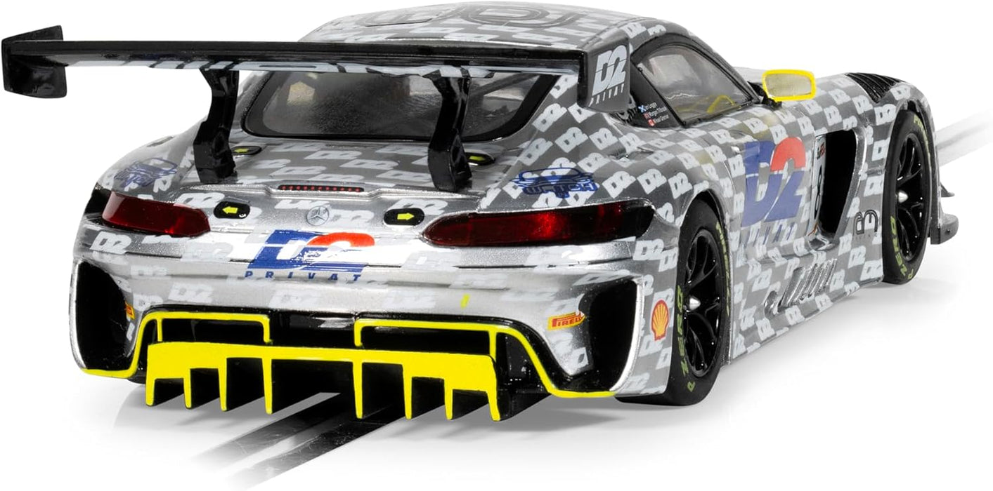 Scalextric C4496 Mercedes AMG GT3-RAM Racing-D2, Slot Cars-World Sport Champ/Endurance, Silver