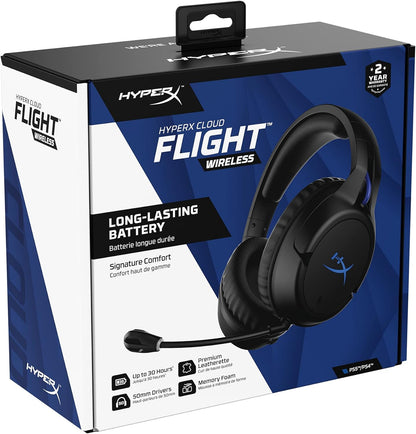 PS5 - HyperX Cloud Flight Wireless Headset (For PS4/PS5) (Black/Blue) /PS5