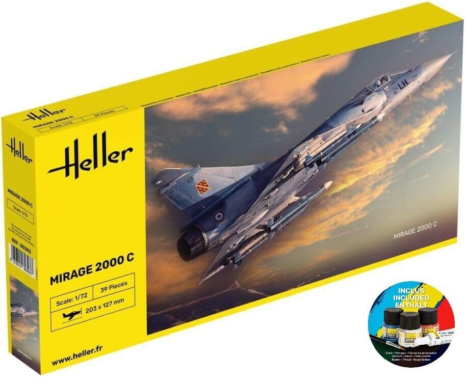 heller Mirage 2000 C 56303 Starter Kit 1/72
