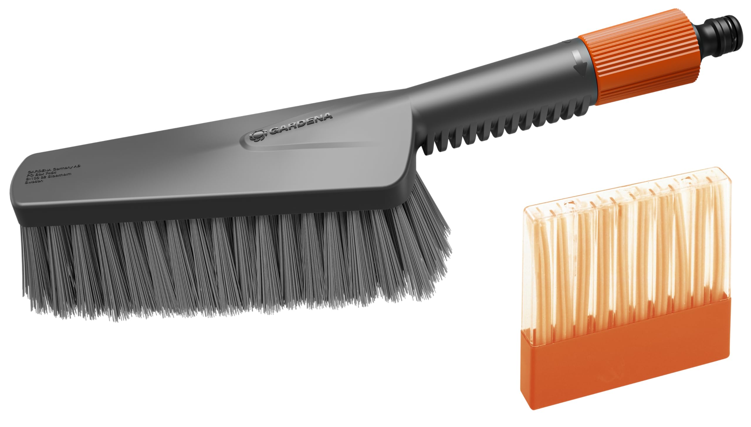 Gardena - Gardena Cleansystem Wash Set With Hand-Held Brush M Soft, Soap Sticks