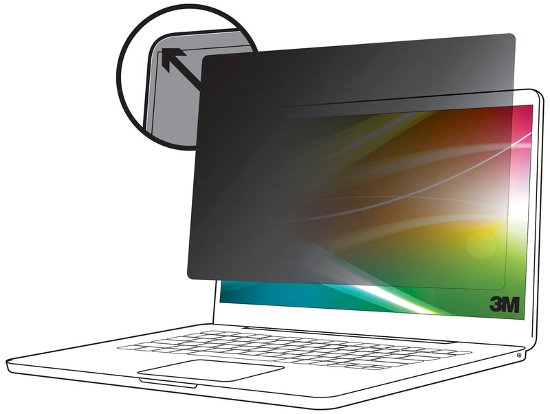 3M Filtre de confidentialité Bright Screen pour Apple MacBook Pro 14 M1-M2, 16:10, BPNAP003