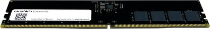 Mushkin Essentials - DDR5 Desktop DRAM - 64GB (2x32GB) UDIMM Memory Kit - 4800MHz (PC5-38400) CL-40-288-pin 1.1V PC RAM - Intel XMP - Dual Channel - Low Voltage - (MESS) U480 FD32GX2)