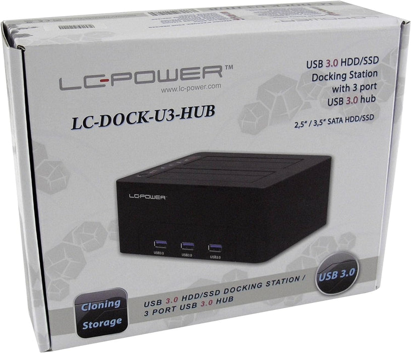 LC Power LC-DOCK-U3-HUB HDD Docking Station