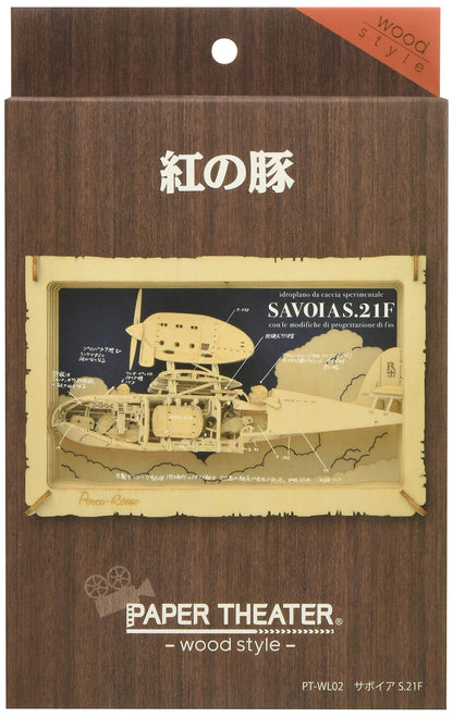 Papiertheater Rotes Schwein Savoia S.21F
