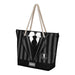 Wednesday Uniform-Soleil Beach Bag, Black, 52 x 37 cm