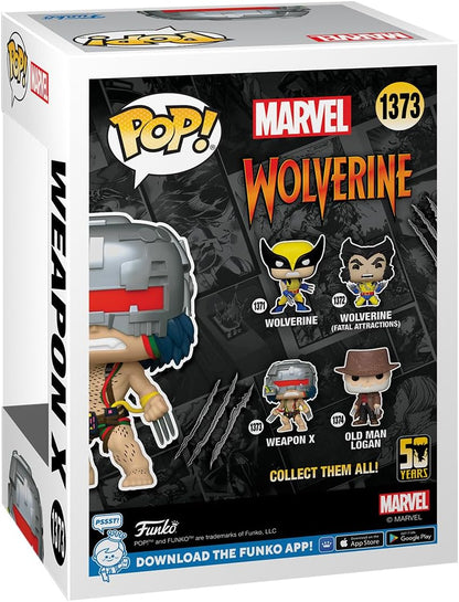 Funko POP! Marvel: Wolverine 50th – Ultimate Weapon X - X-Men - Collectable Vinyl Figure - Gift Idea - Official Merchandise - Toys for Kids & Adults - Comic Books Fans - Model Figure for Collectors