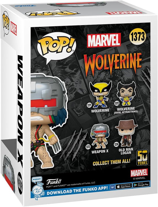Funko POP! Marvel: Wolverine 50th – Ultimate Weapon X - X-Men - Collectable Vinyl Figure - Gift Idea - Official Merchandise - Toys for Kids & Adults - Comic Books Fans - Model Figure for Collectors