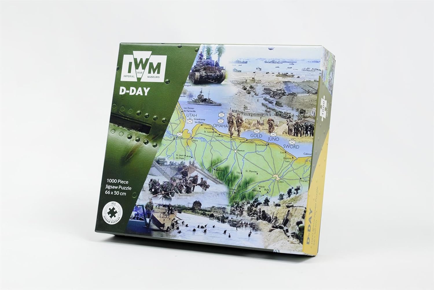 1000 Piece Jigsaw Puzzle Imperial War Museums D-Day Landing Operation Overlord Allied invasion of Normandy WW 2 For Adults Size 66X50cm