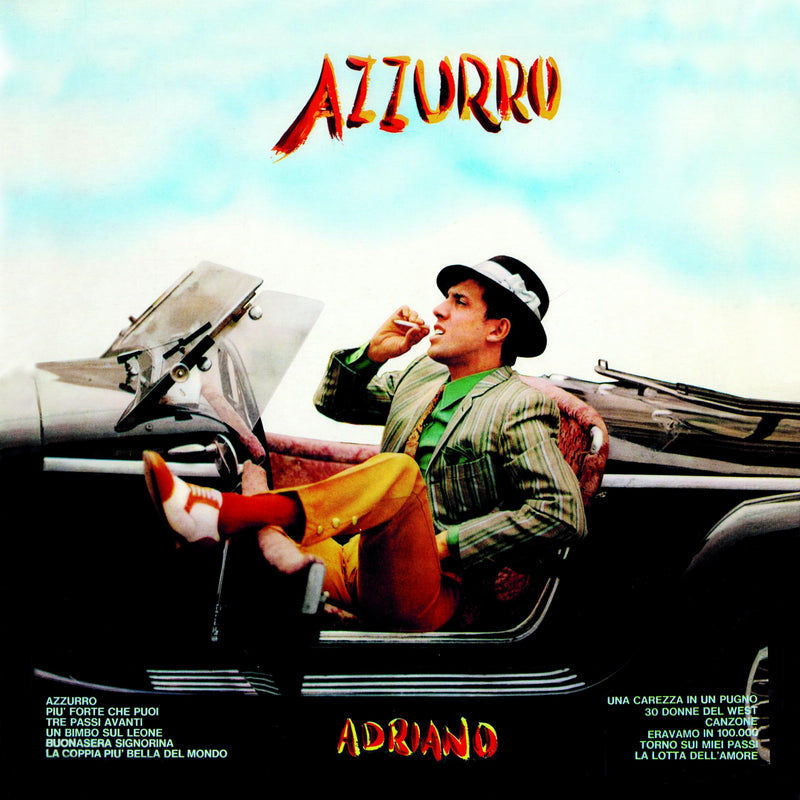 AZZURRO/UNA CAREZZA IN UN PUGNO (vinile