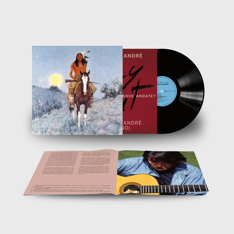 Fabrizio De Andre` (Indiano) (Lp Nero 180 Gr. + Nuovo Libretto Editoriale)