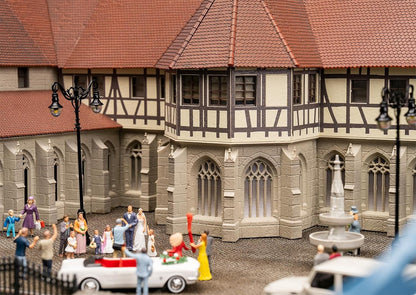 Faller - 1/87 OUDE ABDIJ MET KLOOSTER (4/24) *