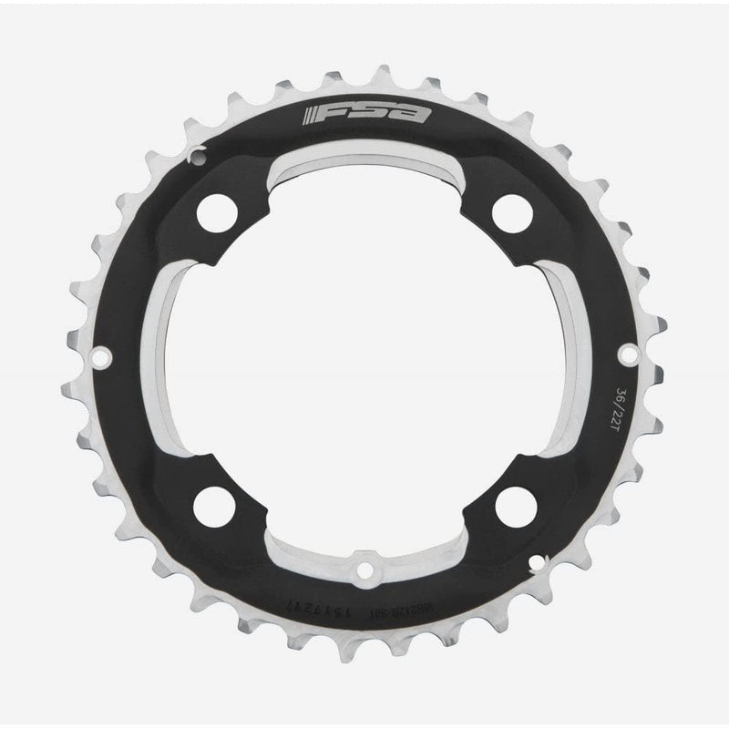 FSA Pro MTB Chainring (2x11, 104x48T, Black, 4h, 12mm Pin)