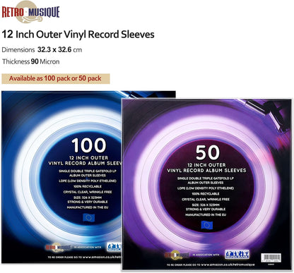 12pp Sleeves 50p