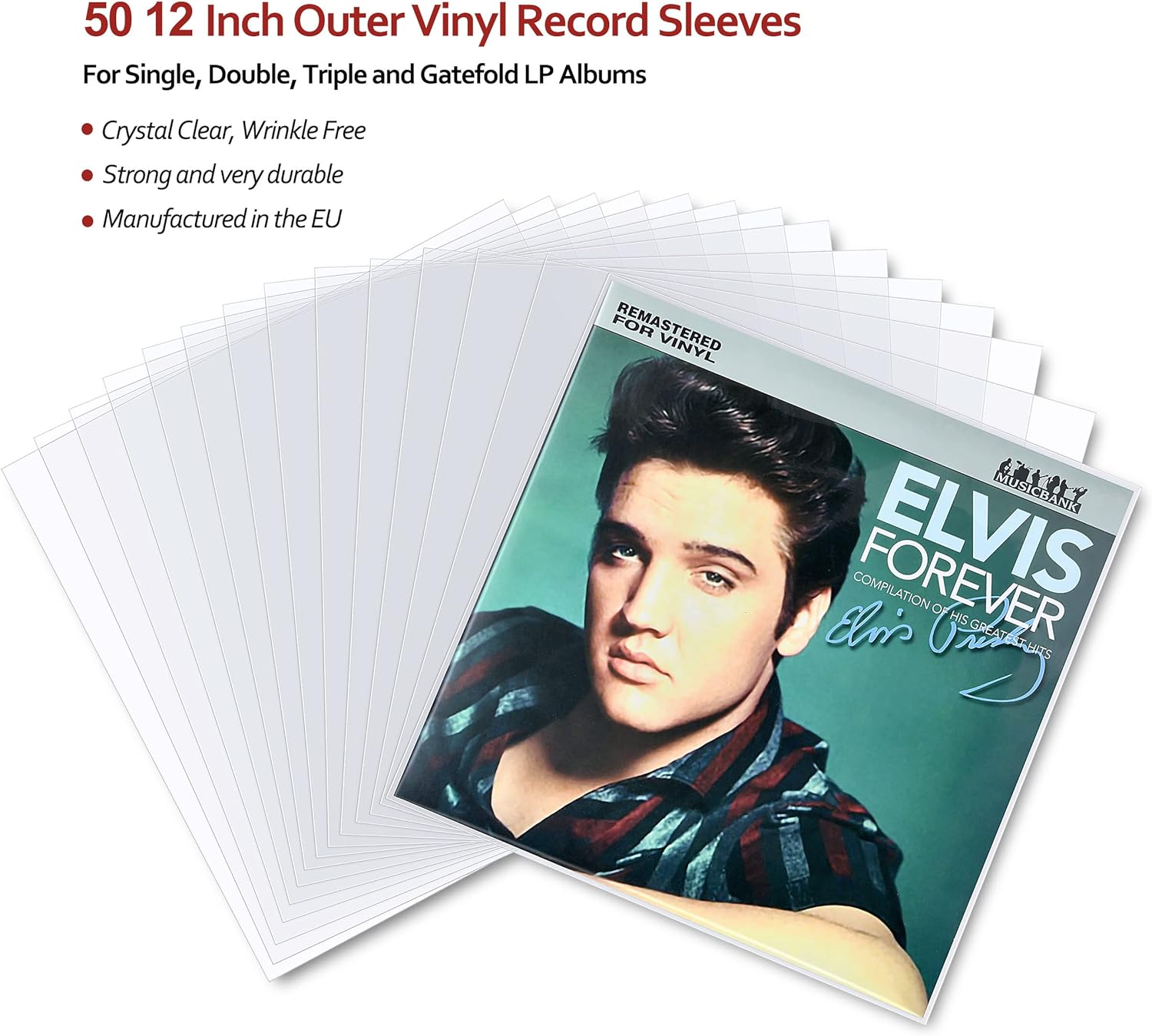 12pp Sleeves 50p