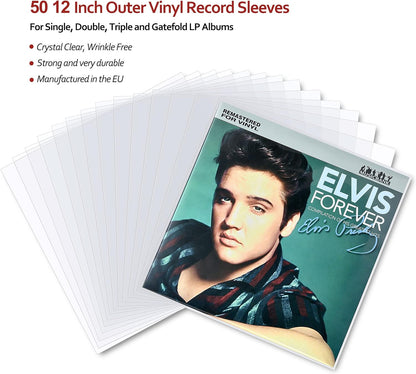 12pp Sleeves 50p