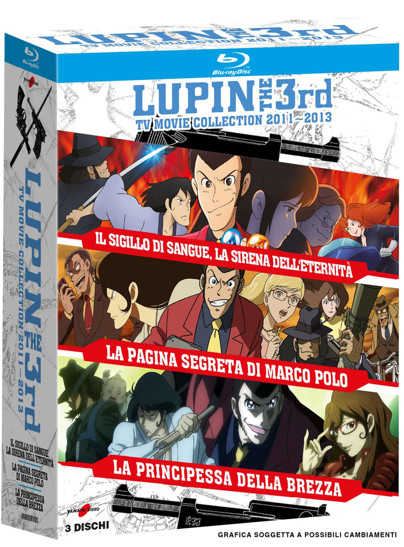 Lupin Iii - Tv Movie Collection ``2011 - 2013`` (Box 3 Br)
