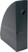 Exacompta - Ref 18207D - Magazine File MAG-CUBE - 266 x 82 x 305mm, Finger Hole on Spine, Suitable for A4+ Documents, Large Storage Capacity - Office Mouse Grey