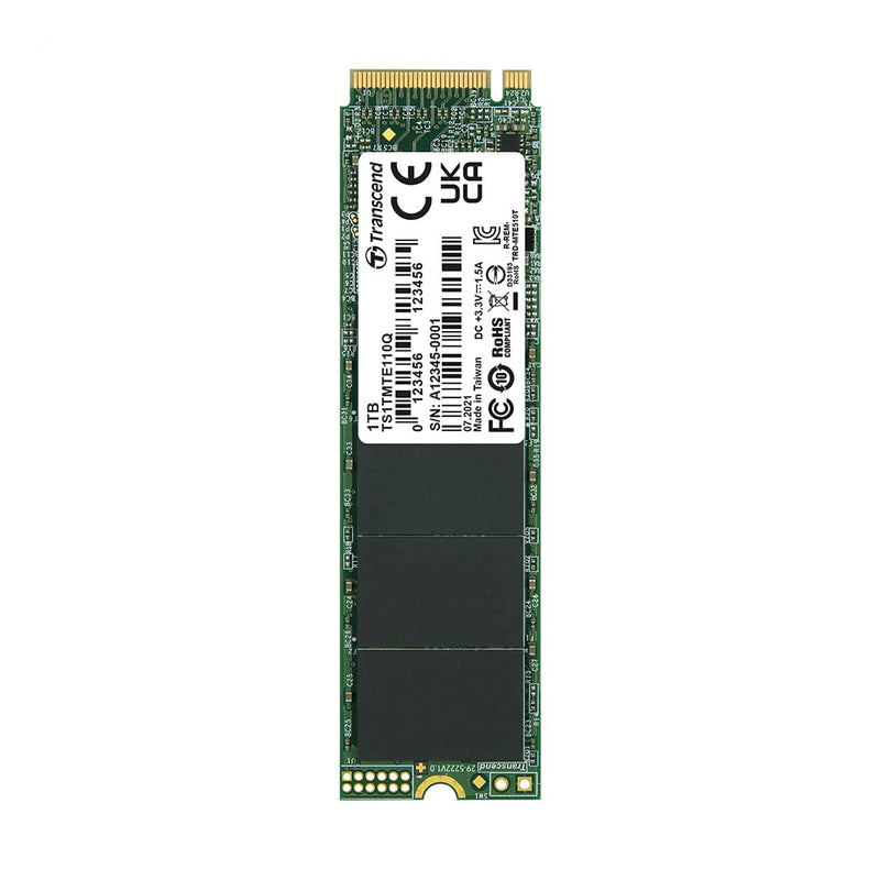 Transcend 1TB M.2 2280PCIe Gen3x4 (TS1TMTE110Q)