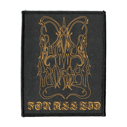 Plastichead Dimmu Borgir For All Tid Arancia Sew On Patch