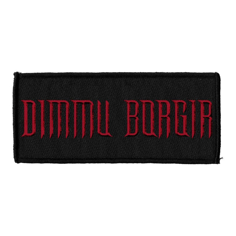 Dimmu Borgir Band Logo Red Sew On Patch
