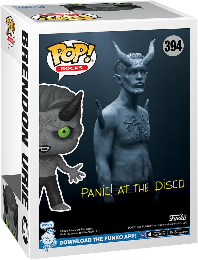 Funko POP! Rocks: Panic At the Disco - Brendon Urie - (Demon) - Panic! At the Disco - Collectable Vinyl Figure - Gift Idea - Official Merchandise - Toys for Kids & Adults - Music Fans