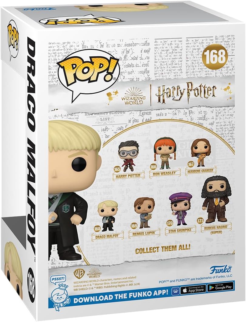 Funko POP! Movies: Harry Potter Prisoner Of Azkaban - Draco Malfoy With Broken Arm - Collectable Vinyl Figure - Gift Idea - Official Merchandise - Toys for Kids & Adults - Movies Fans