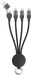 2GO All in One USB/Type C Ladekabel schwarz 15cm