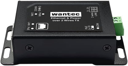 Wantec 2wIP E Adapter PoE-Schraubklemme-Client/Emp