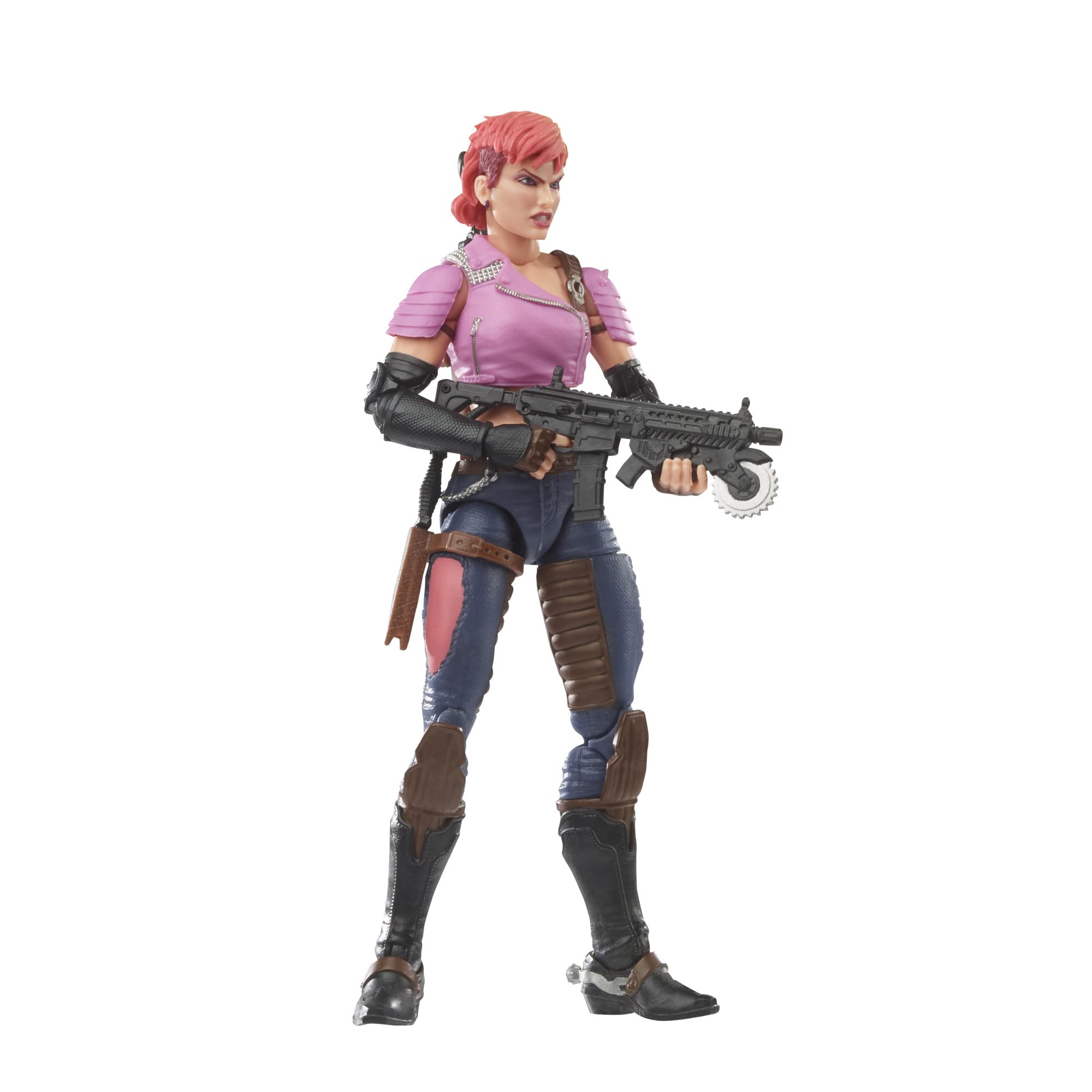 G.I. Joe F4026 Classified Series, Premium Collectible 6" Zarana 48 Figure with Many Accessories, Special Packaging, Multicolored