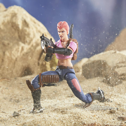 G.I. Joe F4026 Classified Series, Premium Collectible 6" Zarana 48 Figure with Many Accessories, Special Packaging, Multicolored