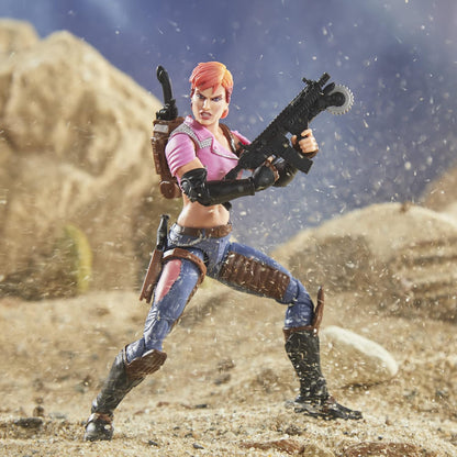 G.I. Joe F4026 Classified Series, Premium Collectible 6" Zarana 48 Figure with Many Accessories, Special Packaging, Multicolored