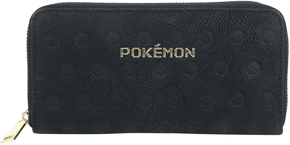 Pokemon Purse Pixel Ghosts Gastly Haunter Gengar New Official Black Zip Around