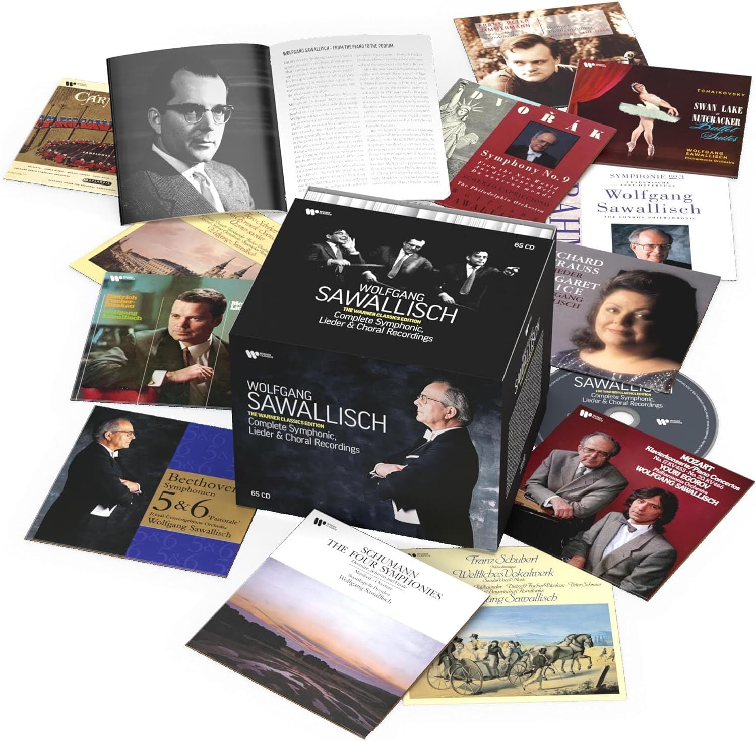 Wolfgang Sawallisch: The Warner Classics Edition: Complete Symphonic, Lieder & Choral Recordings