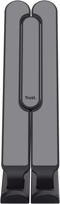 Trust Primo - Supporto portatile per computer portatile, per scrivania, 16", pieghevole, regolabile in altezza a 6 livelli, leggero, ergonomico, per MacBook Air, computer, tablet, casa, ufficio, Dell