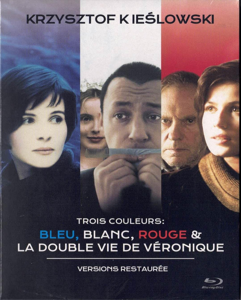 Coffret Blu Ray Kieslowski - 4 Films - Bleu, Blanc, Rouge & La Double vie de Véronique