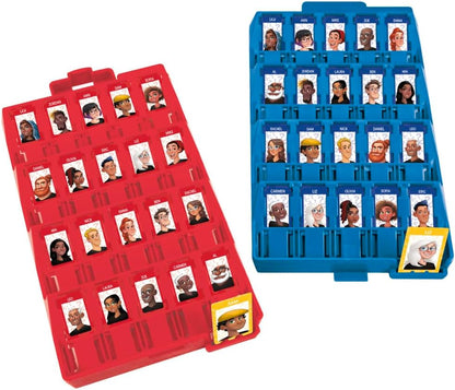 Hasbro Gaming Guess Who? Grab and Go, Jeu de devinettes Original pour Enfants, Jeu Portable à 2 Joueurs, Jeu de Voyage pour Enfants