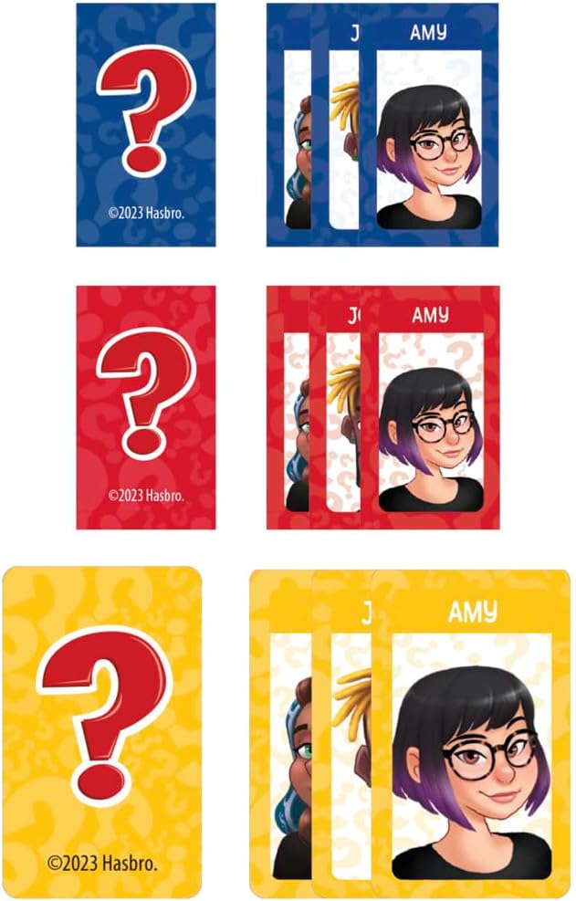 Hasbro Gaming Guess Who? Grab and Go, Jeu de devinettes Original pour Enfants, Jeu Portable à 2 Joueurs, Jeu de Voyage pour Enfants