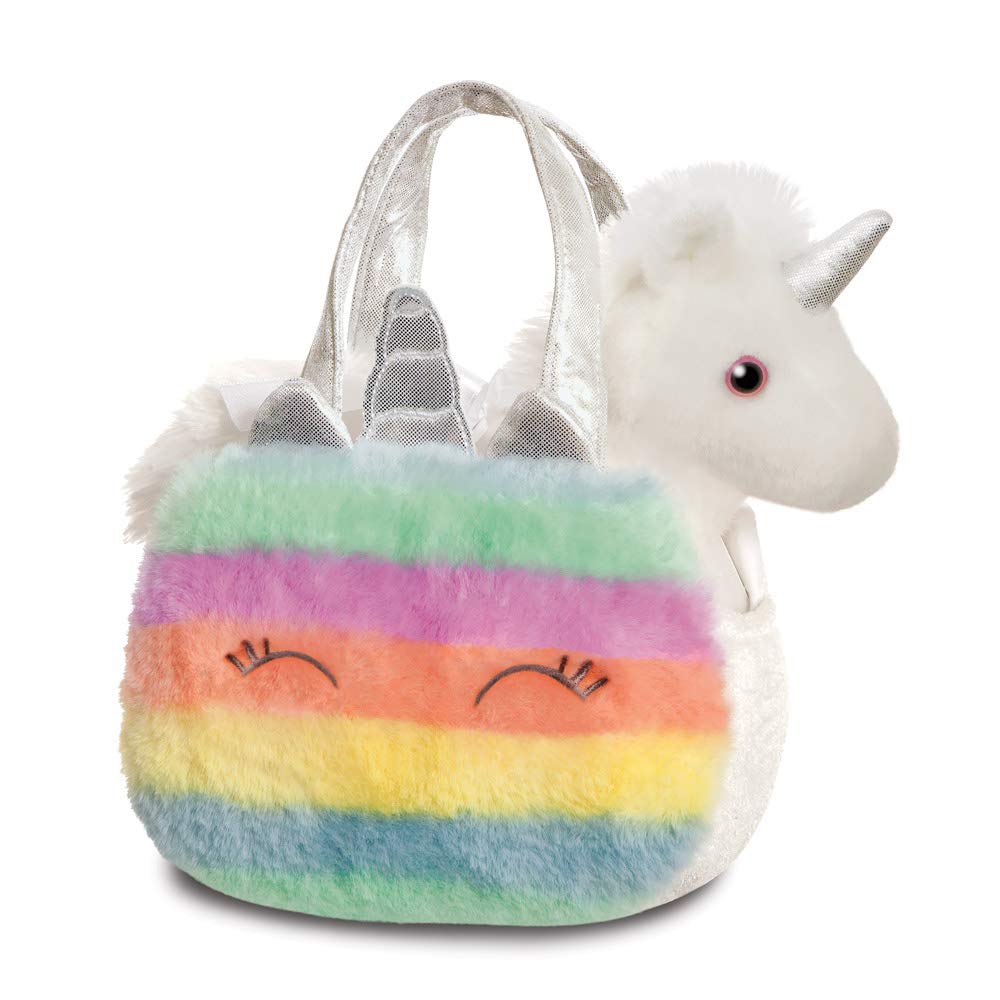Aurora, 61363, Fancy Pal Rainbow Unicorn, Soft Toy, Rainbow