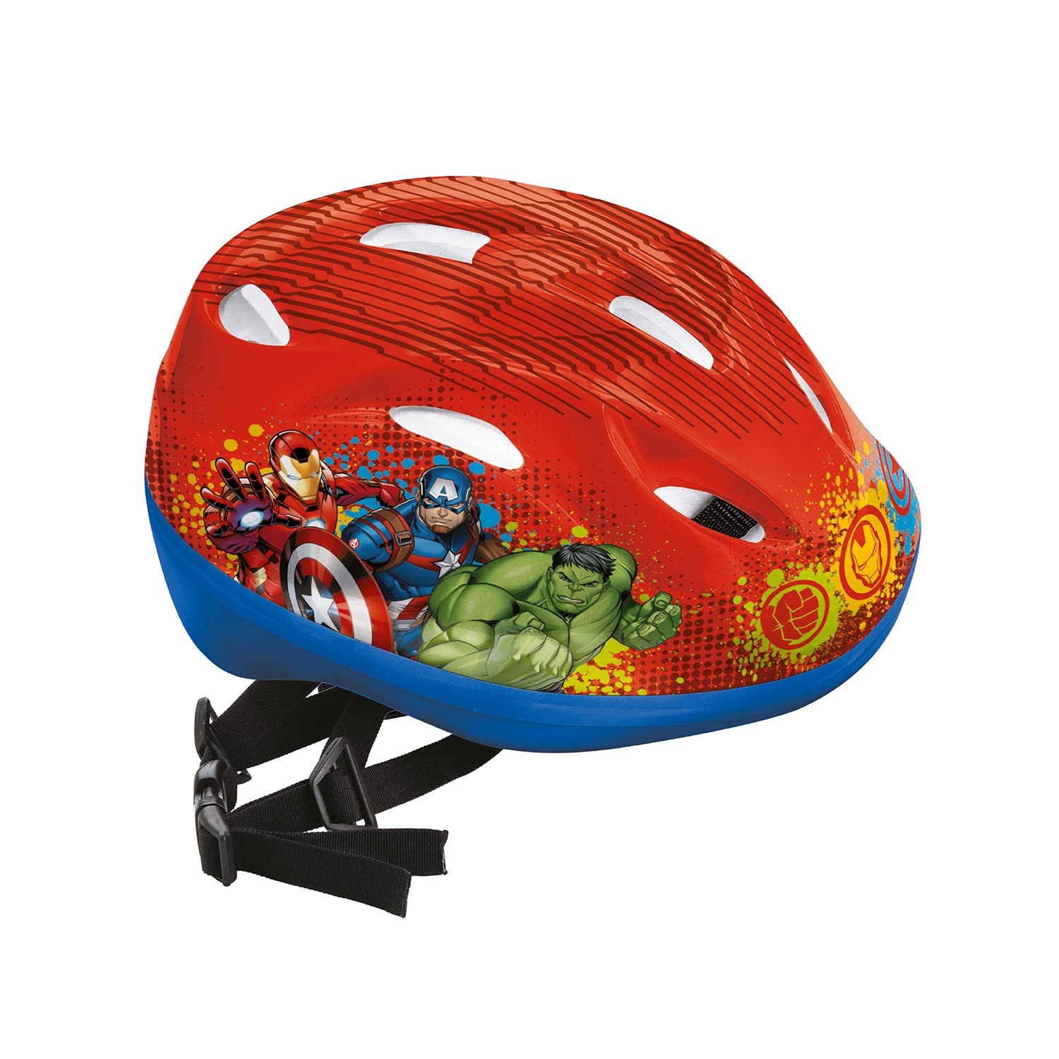 MONDO Toys-Casco de Bicicleta Infantil Avengers-18179 Casco Avengers, Color Azul, 26 x 20.5 x 13 cm (18179